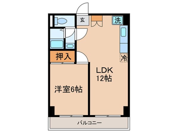 花こう第一ビルの物件間取画像